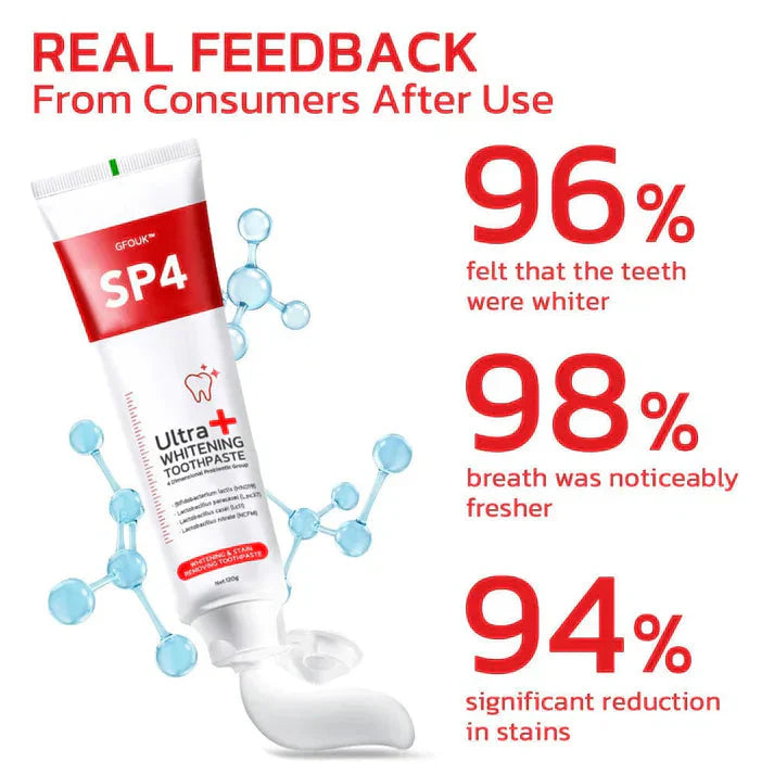 ✨SP-4 Probiotic Brightening & Stain Removing Toothpaste 🦷